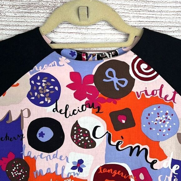 NWT Kate Spade Skirt the Rules Girl's doughnut Candy Multicolored Top Shirt - Picture 2 of 11